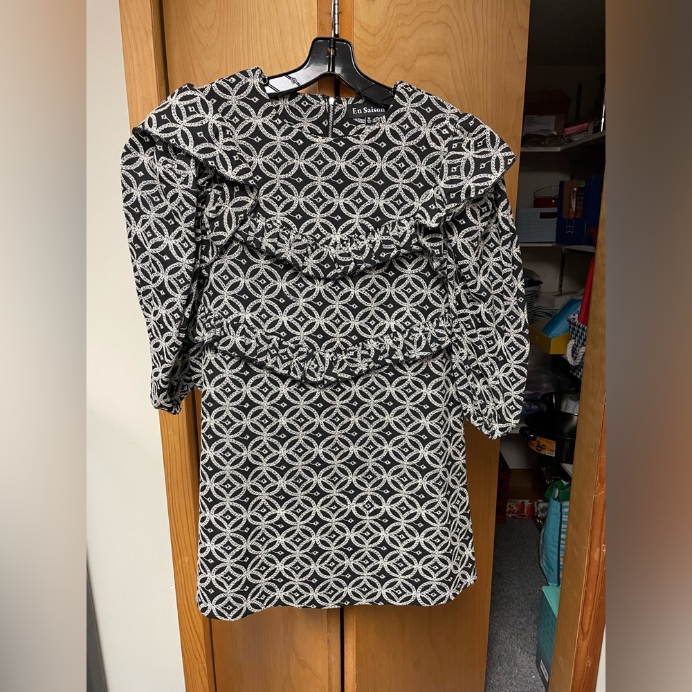 En Saison Denim Mini Dress